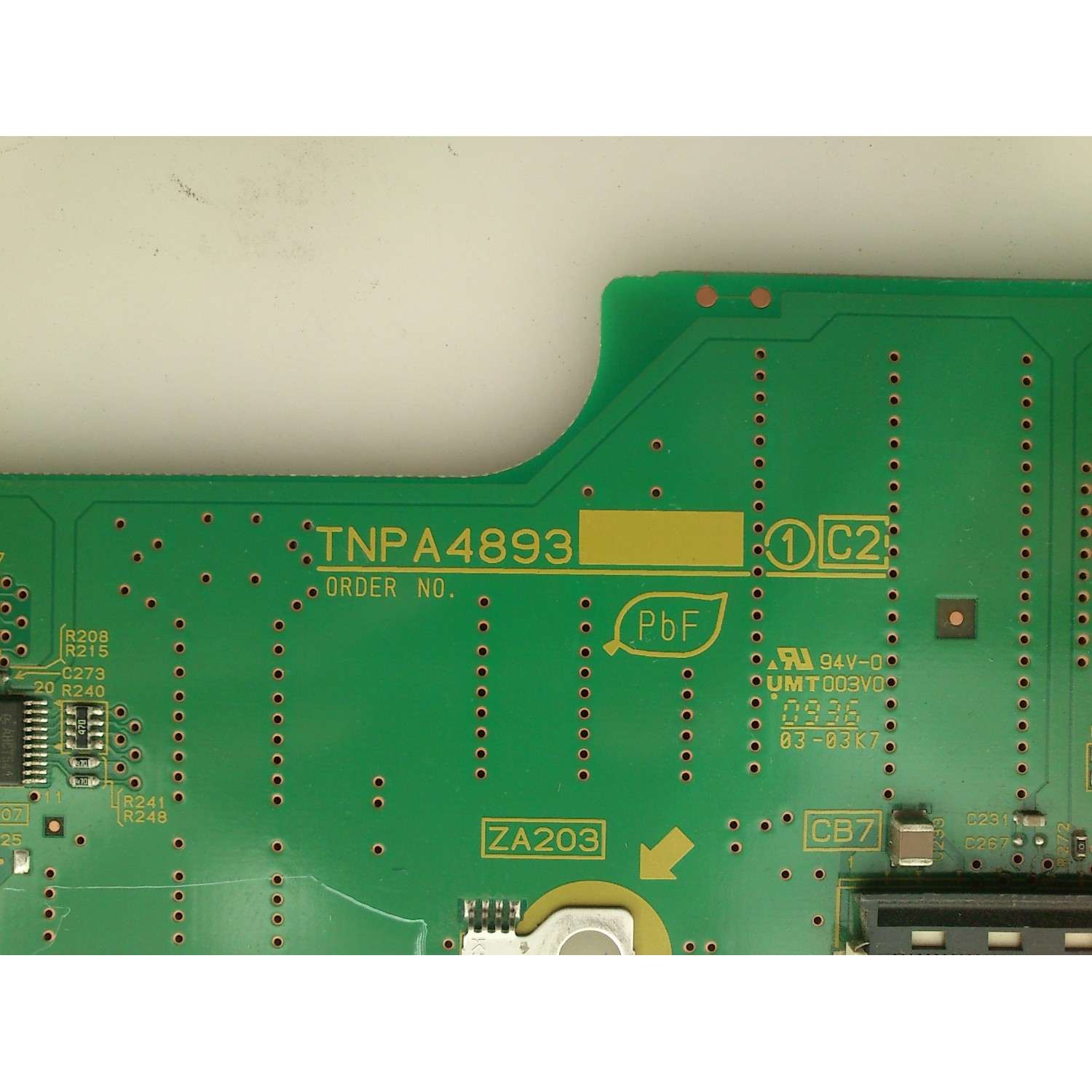BUFFER C2 TNPA4893 PANASONIC TXNC21EQUU MODELO TC-P42X1 - Imagen 2